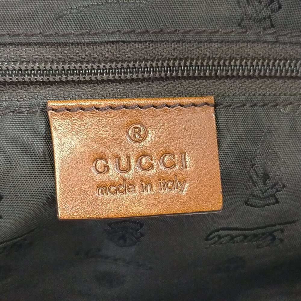 GUC Large  Pink Gucci GG Monogram Crystal Hysteria Hand Bag  Coated Canvas - Picture 8 of 12
